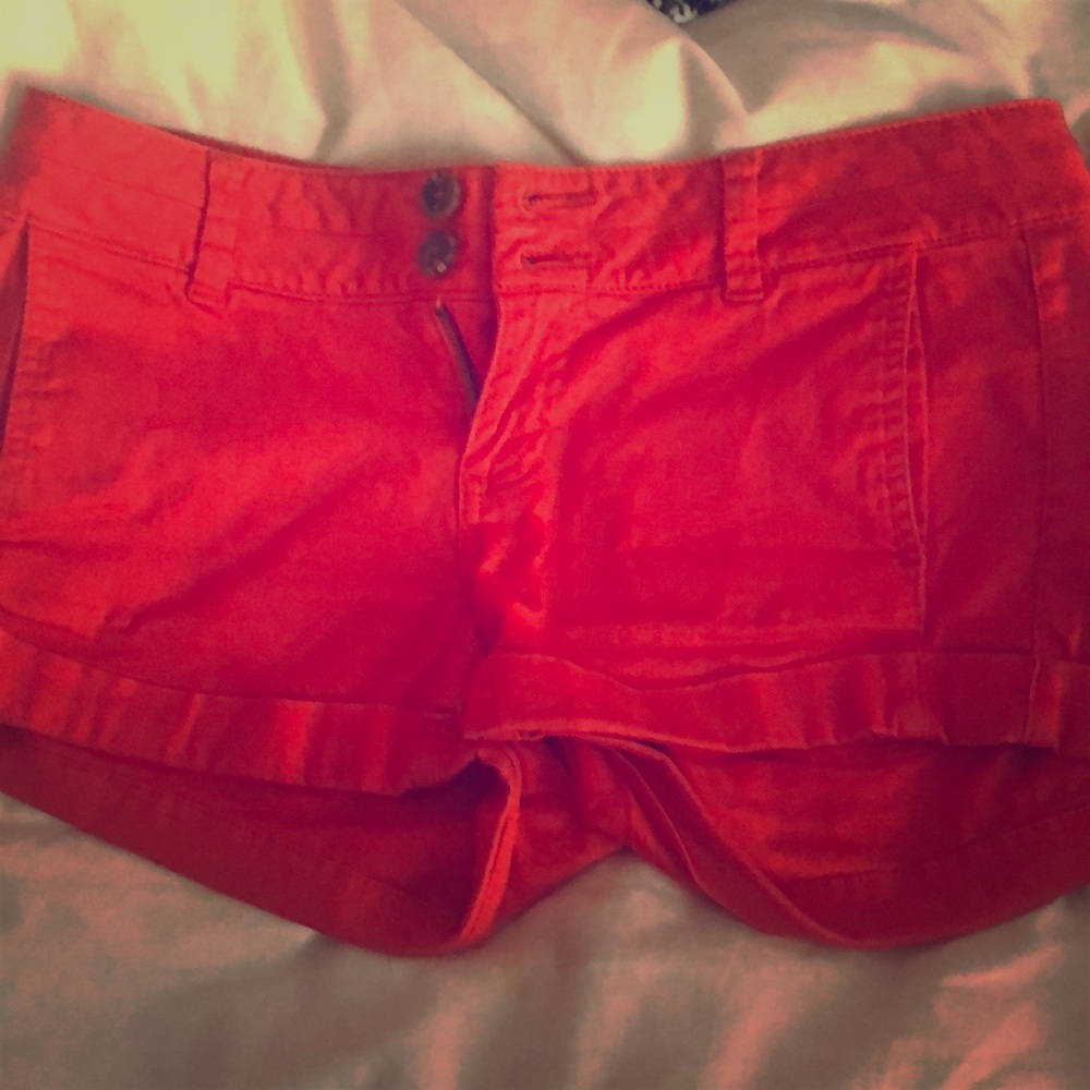 Orange Express shorts